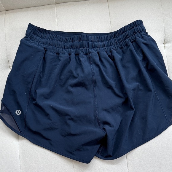 Lululemon Hotty Hot 4” Blue Shorts - Picture 2 of 2